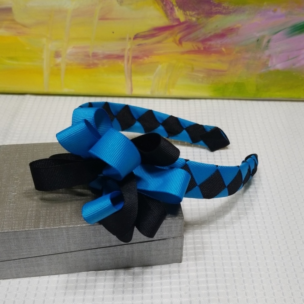 Grosgrain Ribbon Woven Headband (1inch) headband.